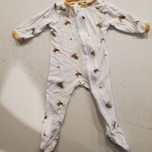 Kyte Zippered Footie in Buzz